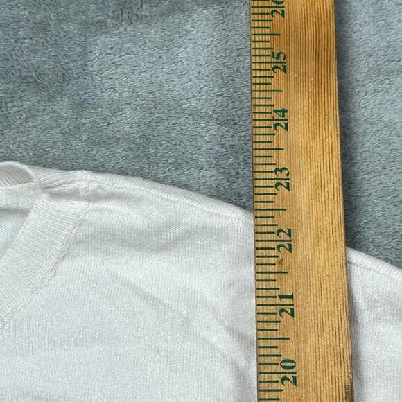 Splendid Womens Oversized Knit Top XS Ivory Viscose Blend New d0362 - Picture 4 of 8